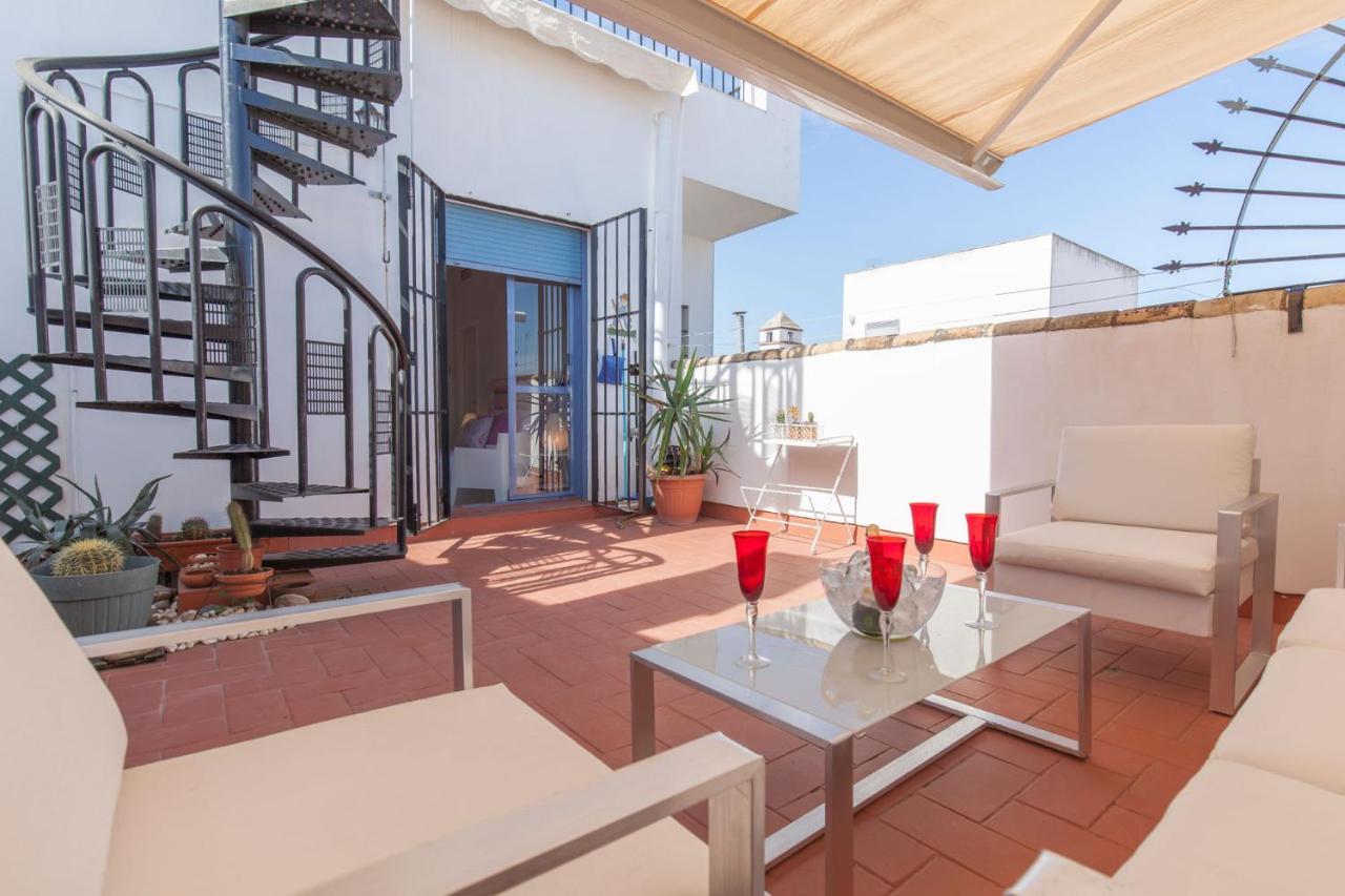 Espectacular Apartamento Con Terraza Privada Parking Севилья Экстерьер фото